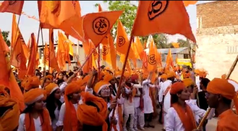 फुलेरा में निकली भव्य शोभायात्रा